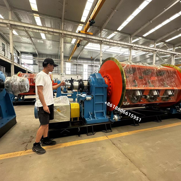 Jlk500/8+12+24 Rigid Stranding Machine With Wire Tension Control On Hmi