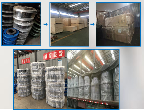 Carbon Steel Single Sphere Rubber Expansion Joint Flanged Flexible