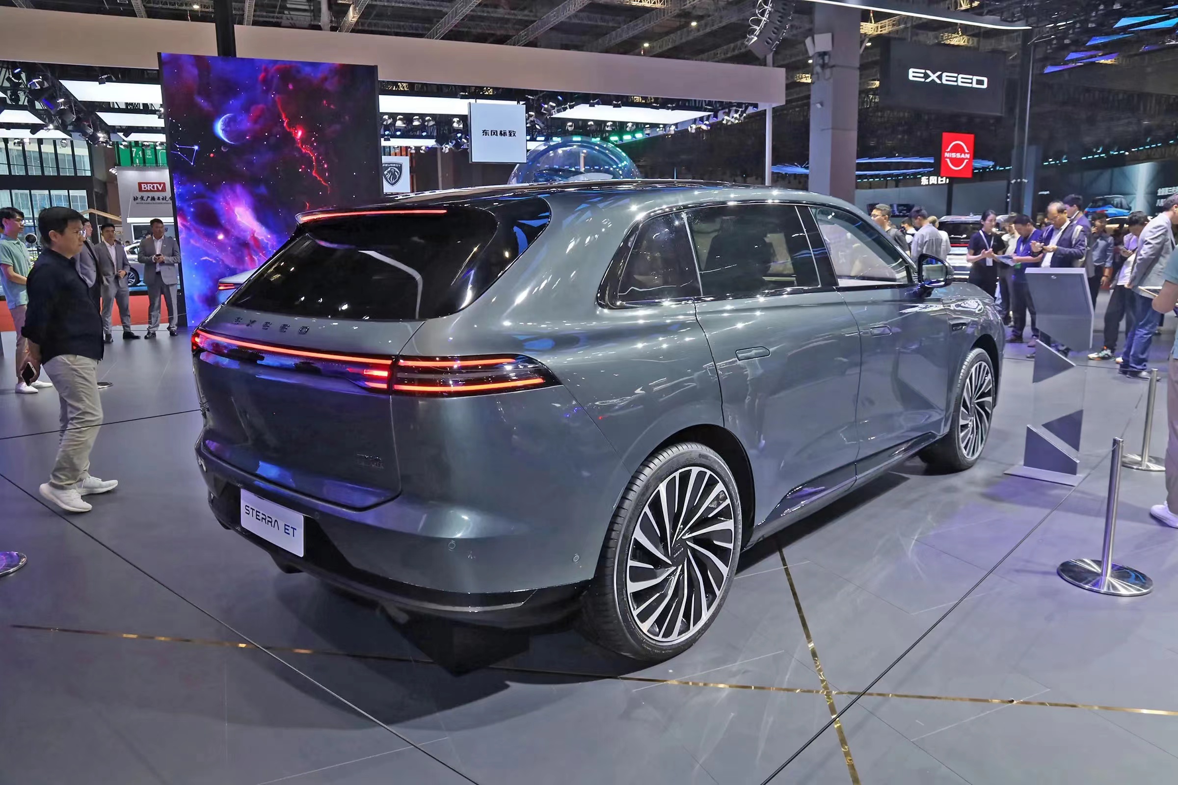 2024 Luxury SUV Exeed ET 4WD Pure Electric EV Car with Long Range Multiple Colors Fuel 100% Electricity for Adults Made