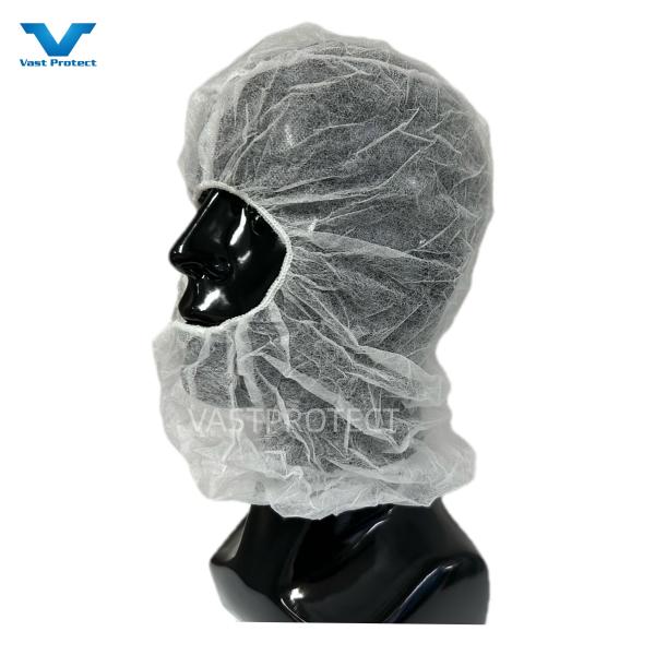 35 X 45cm Customized Blue PP Non Woven Protective Hood Cover For Dust Resistance