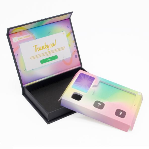 Custom Printing Playing Game Business Trading Credit Cards Box Packaging Greeting Wedding Gift Card Box