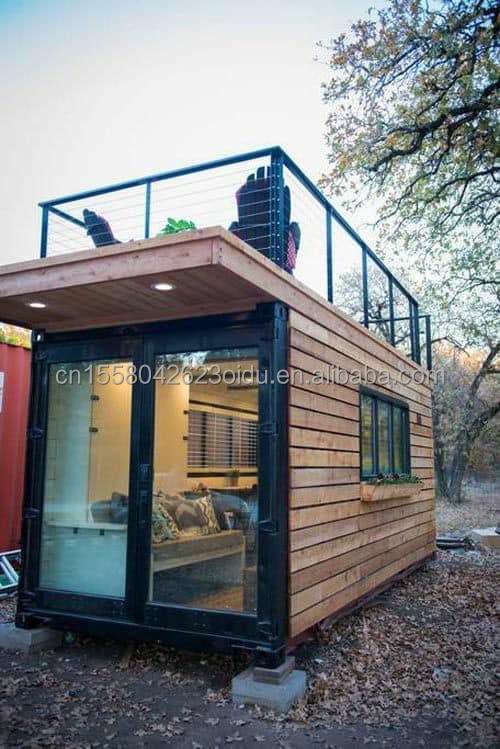 Spacious 20 Foot Modular Luxury Prefabricated Mobile Residential Flat Package Garden Container Bedroom for Family House
