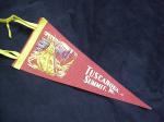 Silk Screen Printing Felt Pennant Banner , 15x20cm Outdoor Pennant Banner