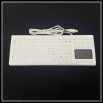 USB 106 Keys Waterproof Silicone Keyboard Silicone Rubber Keypad For Medical