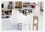 Abrasion Resistance Marble Look Porcelain Tile Forliving Room / 600x300 Floor