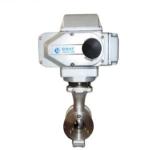 Stainless Steel Wafer Connection Half Ball Valve Electric Regulating Ball Valve