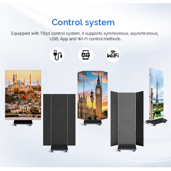 Professional Customized Remote Control Indoor LED Advertising Panel Digital Display Screen