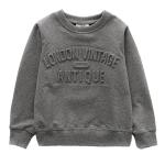 Custom Winter Cotton 500 gsm Heavyweight Embossed LOGO Sweatshirt Hoodies