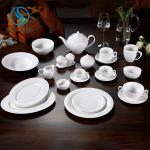 A Grade White Porcelain Dinnerware Sets
