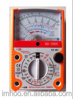 MF47 Internal Magnetic Pointer Multimeter Mechanical High Precision Fire Protection