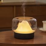 Home Ultrasonic 400ML LED Colorful Cool Mist Scented Essential Oil Transparent