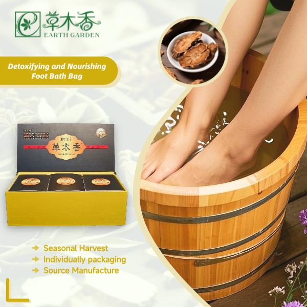 Hydrate And Revitalize Herbal Detox Foot Soak Nourish Herbal Foot Bath Bag FDA
