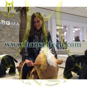 Wholesale Hansel Best seller Motorized Plush Riding Animals Stuffed Animals With Battery Coin Toys from china suppliers