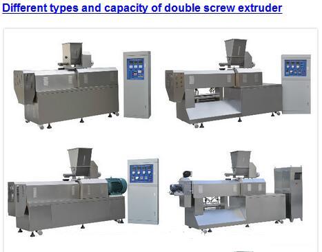 Cream / Wheat Puff Making Machine 76kw , High Efficiency Food Processing Machinery