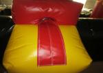 Funny Football Yard Inflatables , Blow Up Soccer Field 12 X 6m Fire Resistance