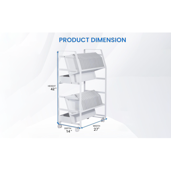 Versatile Tablet Charging Cart Featuring Adjustable Slots and Energy Charging System for Optimal Device Maintenance in Educational Institutions