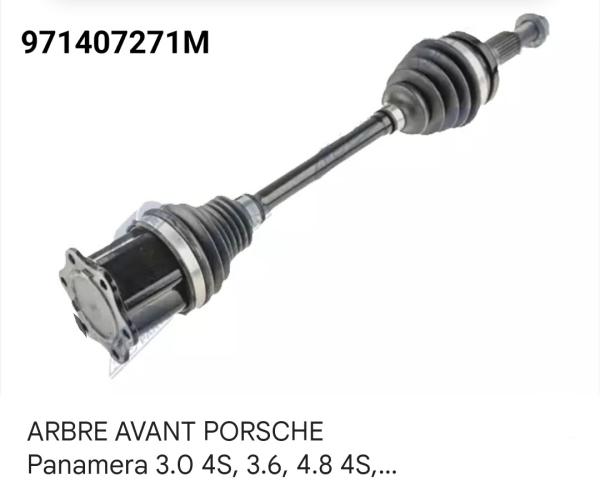 Powder Coated Heavy Duty Steel Drive Axle Assembly Replacement Component for