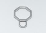 Eco - Friendly Zinc Alloy Bag Ring Luggage Cycle Luggage Bag Accessories