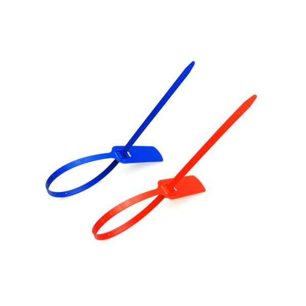 US-PS400FT Disposable Adjustable Security Ties Plastic 400Mm Length For Secure Logistics