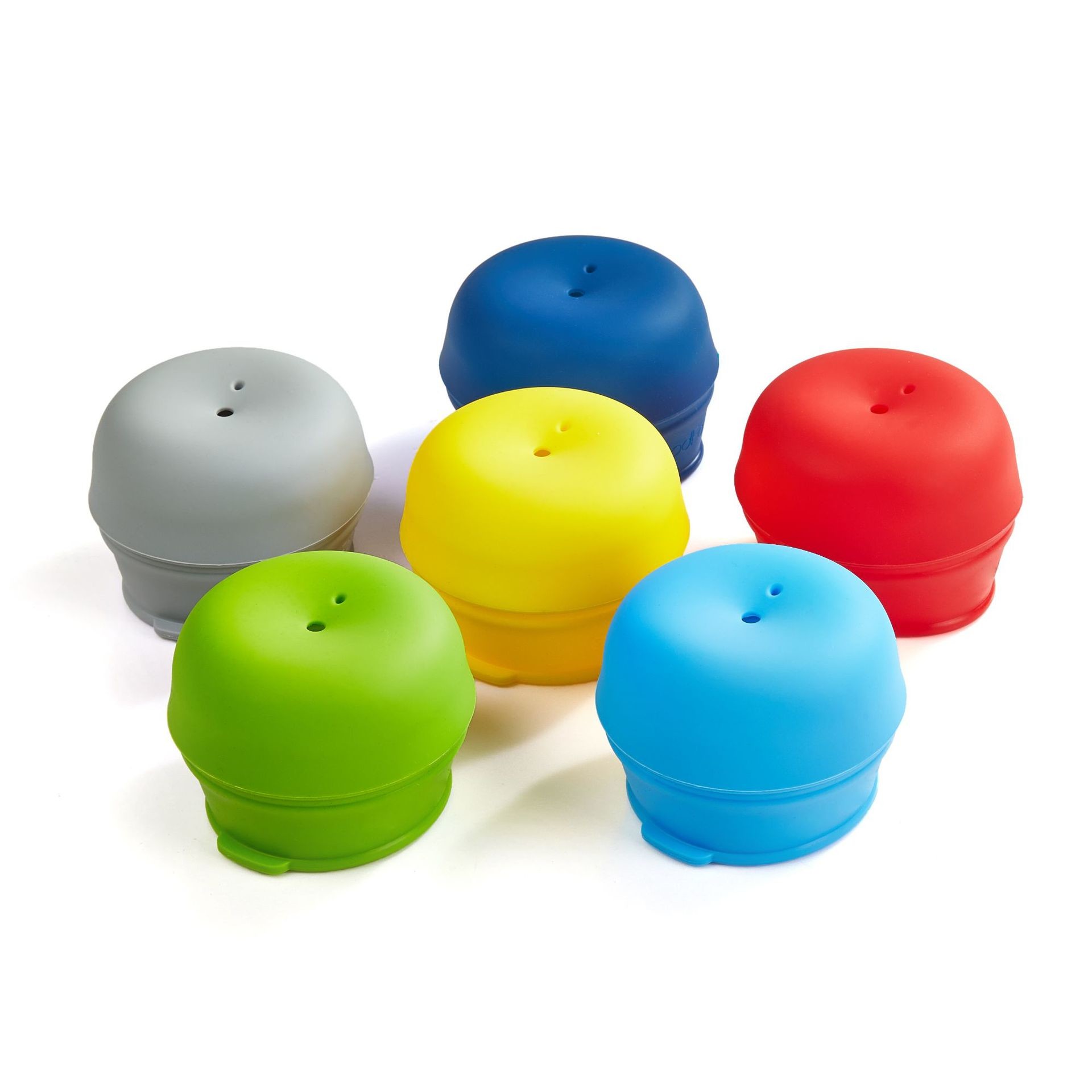 Silicone Sippy Straw Cup Lids For Toddlers Babies Drinking Straws Reusable Spill-Proof Yeti Rambler Mason Cups Mugs Lids