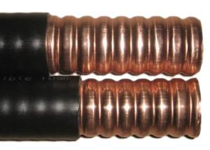 Wholesale 1-5/8 Inches Helix Copper Tube RF Coaxial Cable , 1-5/8 Inches PE Jacket RF Feeder Cable For Metro Stations from china suppliers