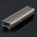 OEM Wardrobe Aluminium Profile Champagne Easy Cleaning Environmental Protection