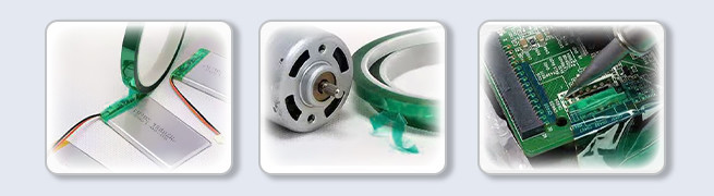 Yellow Industrial Adhesive Tape Spool Adhesive Tape High Temperature Protection