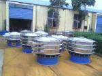 Pharmaceuticals Industry 0.028mm Rotary Vibrating Screen Machine 3 Layers