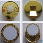 Gold / Antique gold Epoxy Coating magnetic hat clip and ball marker