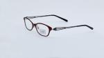 Fashion retro cateyes eyeglasses red party show frame titanium collection for
