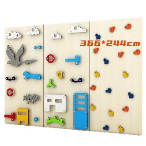 Wholesale Kids Rock Climbing Wall for Indoor Gym Climbing Equipment NO Inflatable from china suppliers