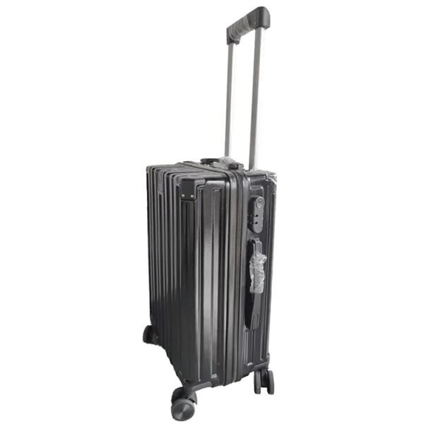 Fashionable Multi-Functional Lightweight PC Carry-On Luggage with Cup Holder and Hanger TSA Lock Aluminum Alloy Trolley
