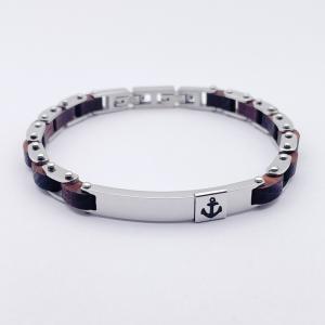 Wholesale Stainless steel fashion trend jewelry men's titanium steel bracelet from china suppliers