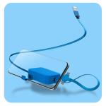 3 In 1 Travel 1m Fast Charging USB Cables Mobile Phone Data Cable