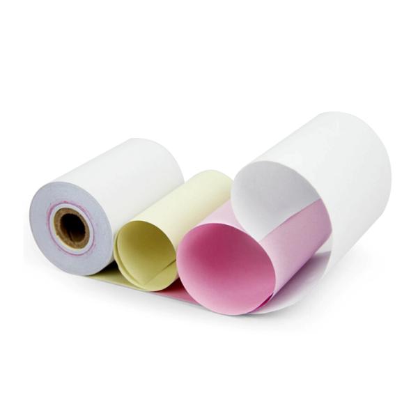 Custom White Pink Yellow Self Copy Carbonless NCR Paper clear image 5 Years Guarantee