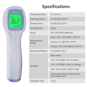 Wholesale LCD Display IR Infrared Digital Kids Fever Temperature Gun from china suppliers