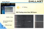 45# DALLAST Hollow Piston Chrome Plated Steel Pipe Neutral Salt Spray Test 100