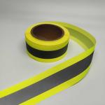 Yellow Silver Yellow High Visibility Reflective Webbing For Garments Bags