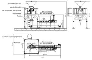 Wholesale Weighing Type Chemical Packaging Machine Packing Speed 300bags/hour SS304 Material from china suppliers