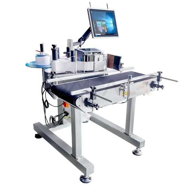 Automatic Sticker Printing Label Machine Thermal Transfer For Small Business Packaging