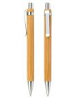 Supply of bamboo advertising pens, bamboo environmentally pen with laser logo