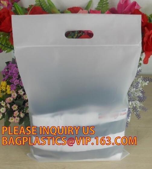 Jewelry Necklace Bracelet Packaging Bag Clear Bracelet Pp Zipper Bag With Header