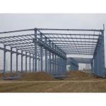 AutoCAD Drawing Steel Construction Warehouse , Metal Frame Structure Building
