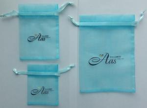 Wholesale SGS OEM Organza Jewelry Pouches Jewellery Bag 9cm Custom Printed from china suppliers