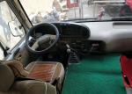 Hot Weather Toyota Coaster Used Bus , 24-30 Seats Used City Bus AC Diesel Engine