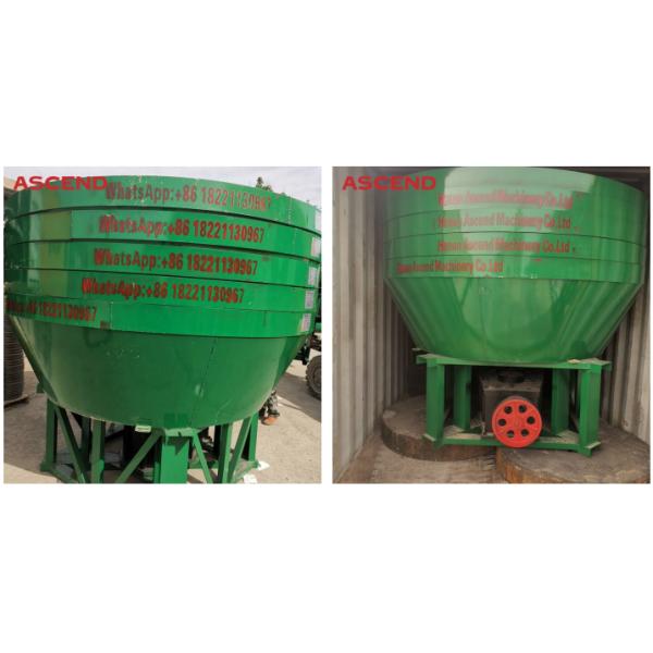 gold grinding milling machine wet pan mill output size 80 100 150 meshes