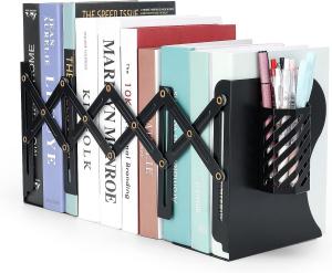 Wholesale Metal Bookends for Shelves in the Bedroom Keep Your Books Upright and Organized from china suppliers