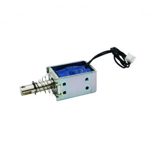 Wholesale Epoxy Filled 10N 10mm Stroke DC 6v 12v 24v Pull Solenoid from china suppliers