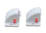 Hidden Drawer Cabinet Child Safety Lever Door Locks 4.2*4*3.5cm Size Long