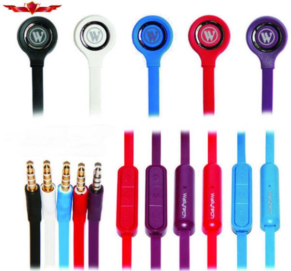 Hot Selling Super Bass 3.5MM Wired In Ear Earphone With MIC For Iphone 5S Multi